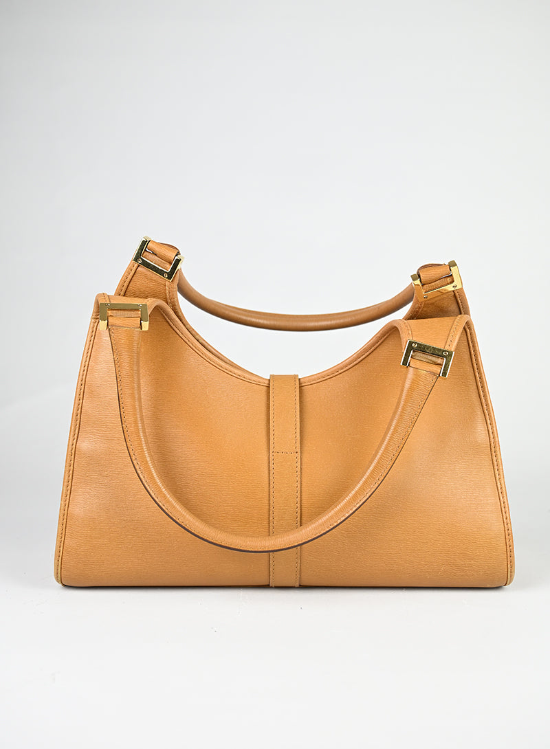 Gucci Borsa Jackie in pelle marrone