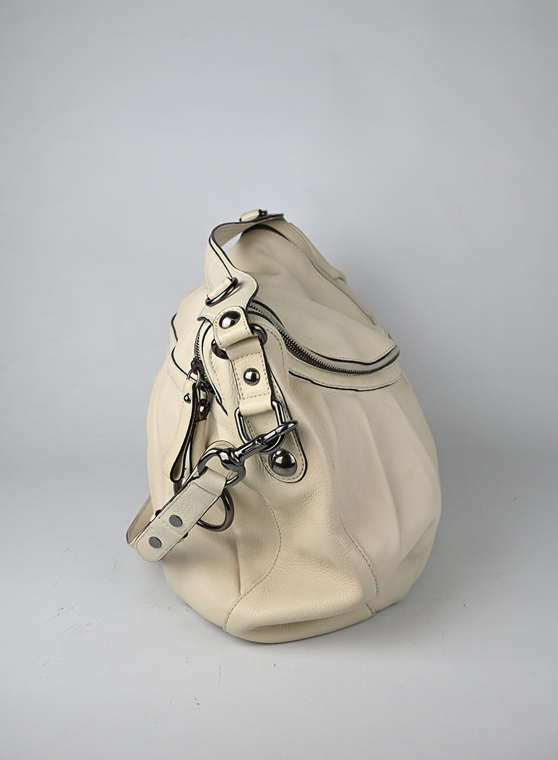 Gucci Borsa a Spalla in pelle Burro