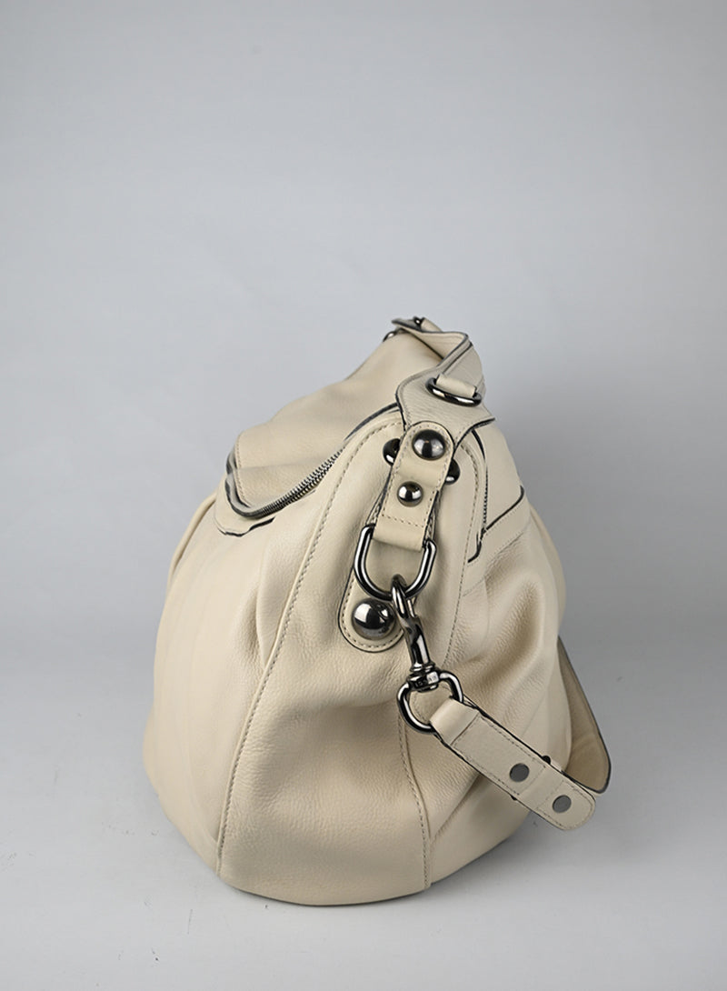 Gucci Borsa a Spalla in pelle Burro