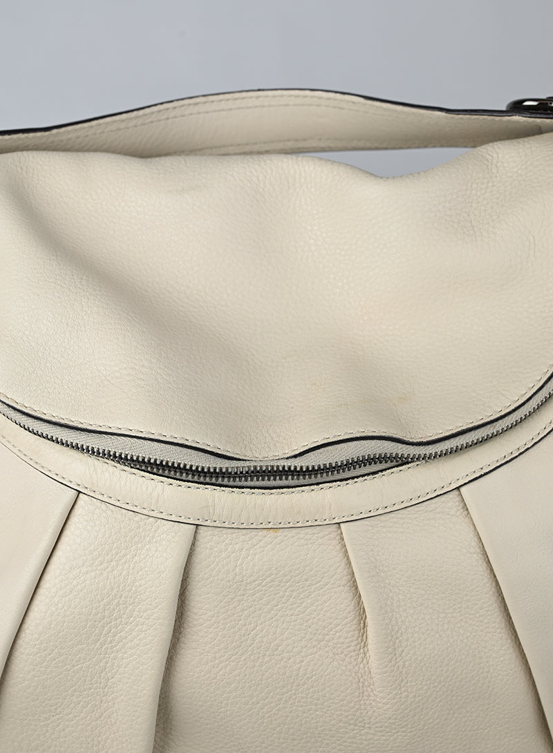Gucci Borsa a Spalla in pelle Burro