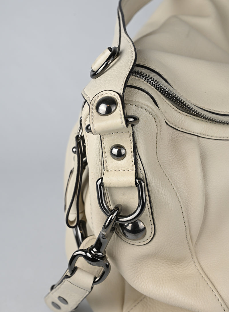 Gucci Borsa a Spalla in pelle Burro