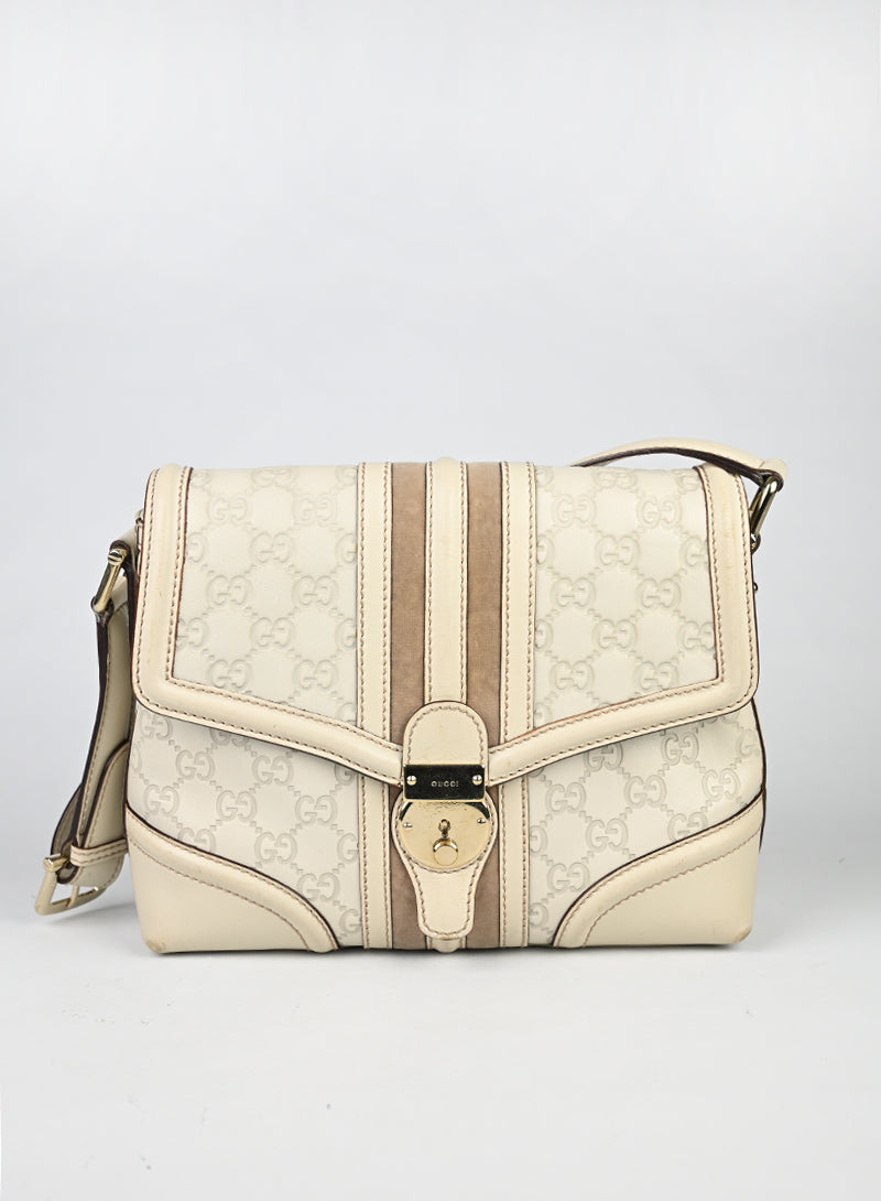 Gucci Borsa a Spalla Burro Imprimé