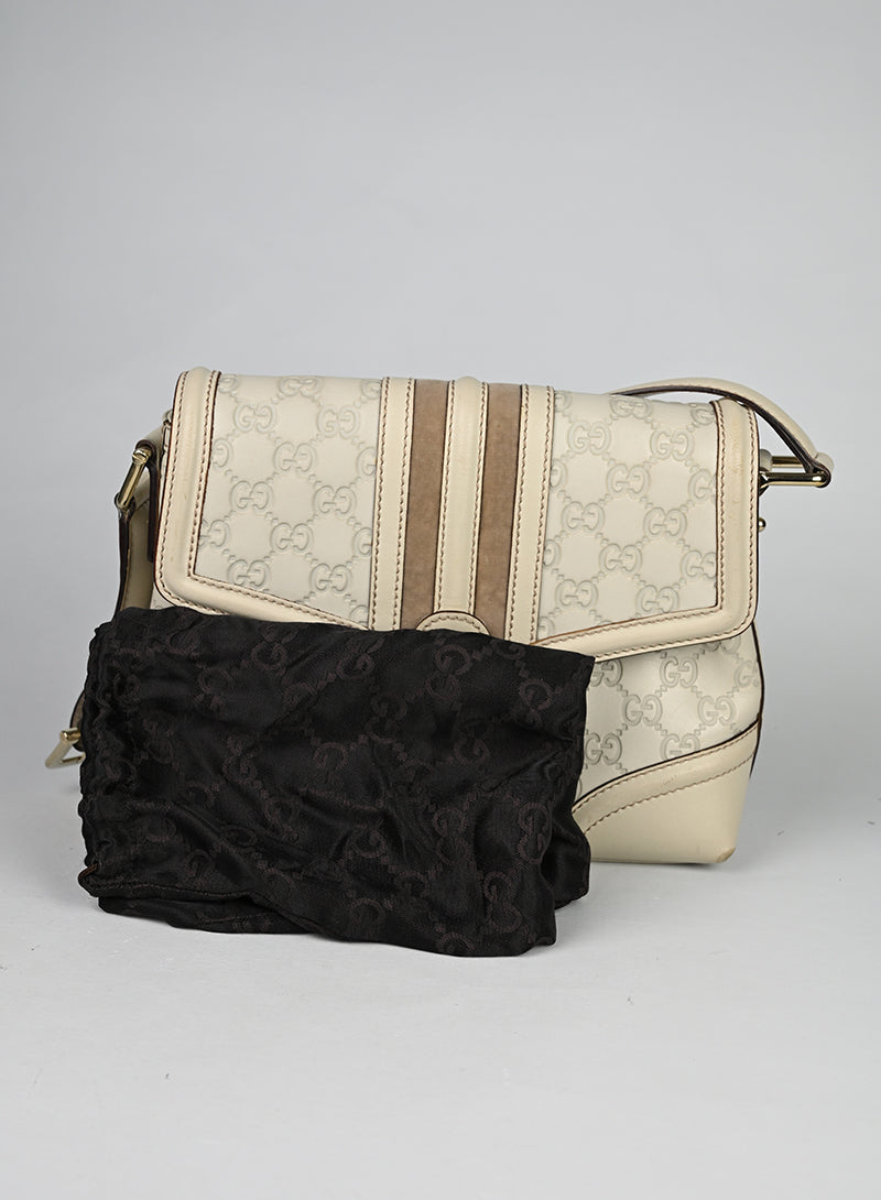 Gucci Borsa a Spalla Burro Imprimé