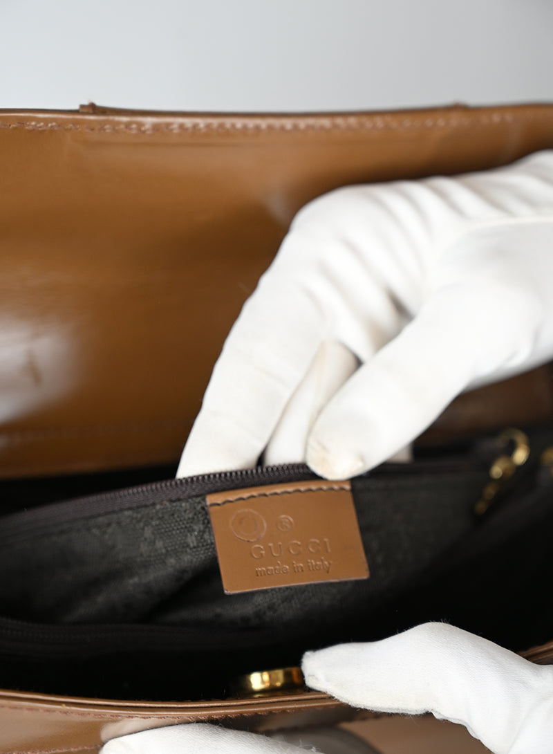 Gucci Borsa Diana Cognac