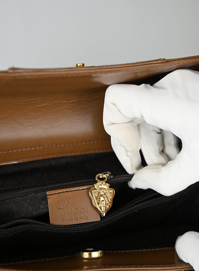 Gucci Borsa Diana Cognac