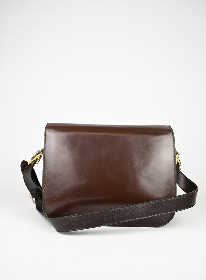 Celine Borsa in pelle marrone