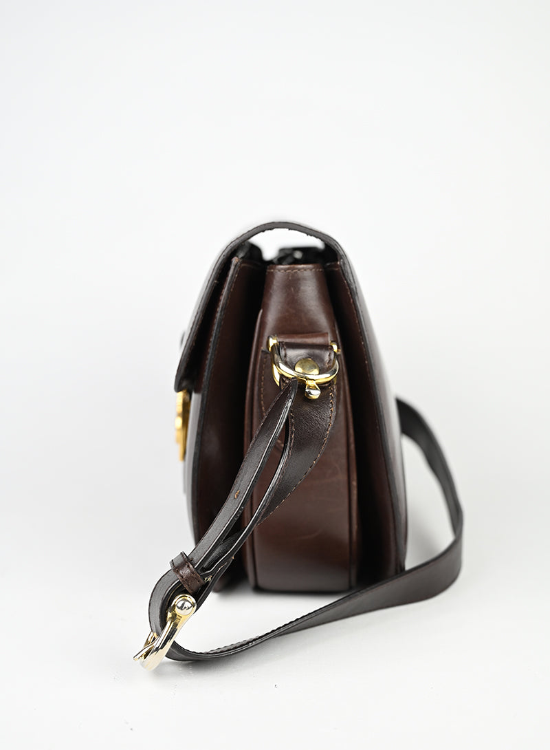 Celine Borsa in pelle marrone