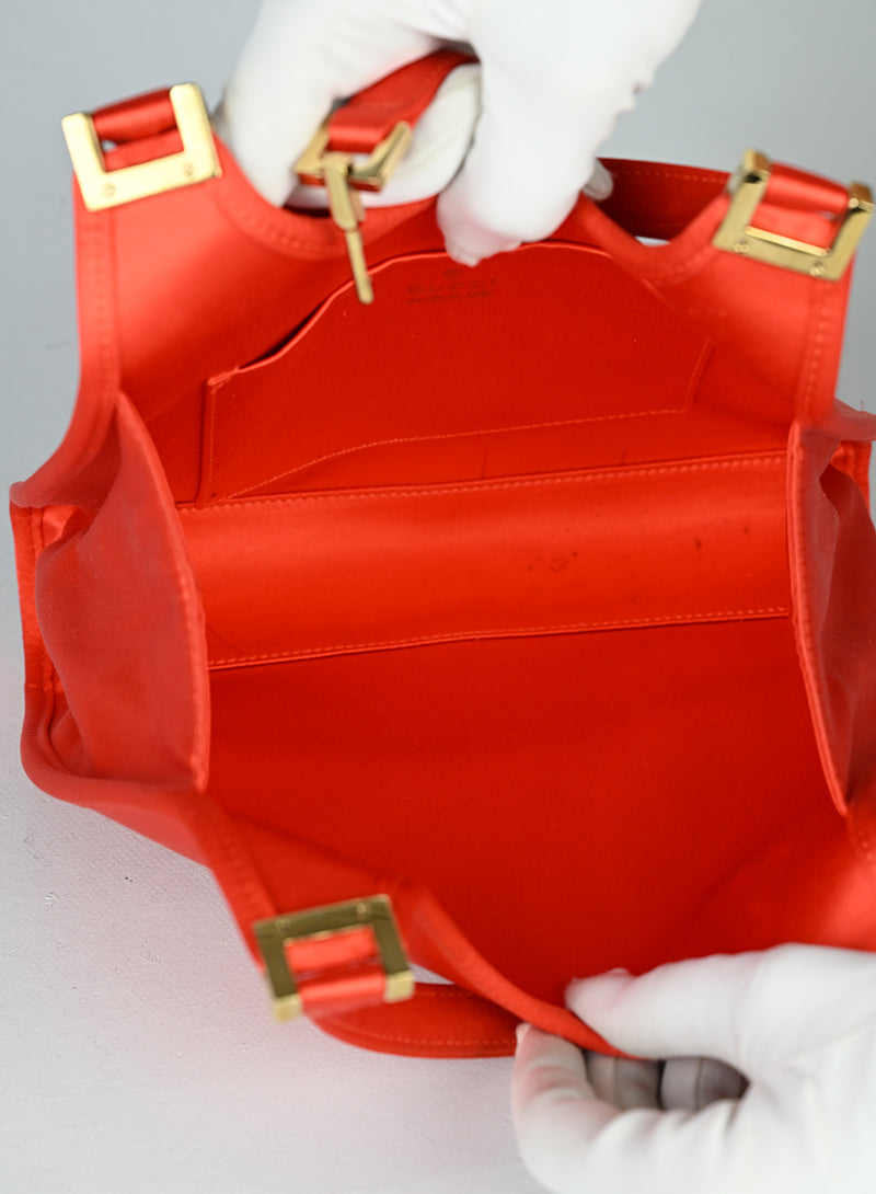 Gucci Mini Bardot Arancio Fluo