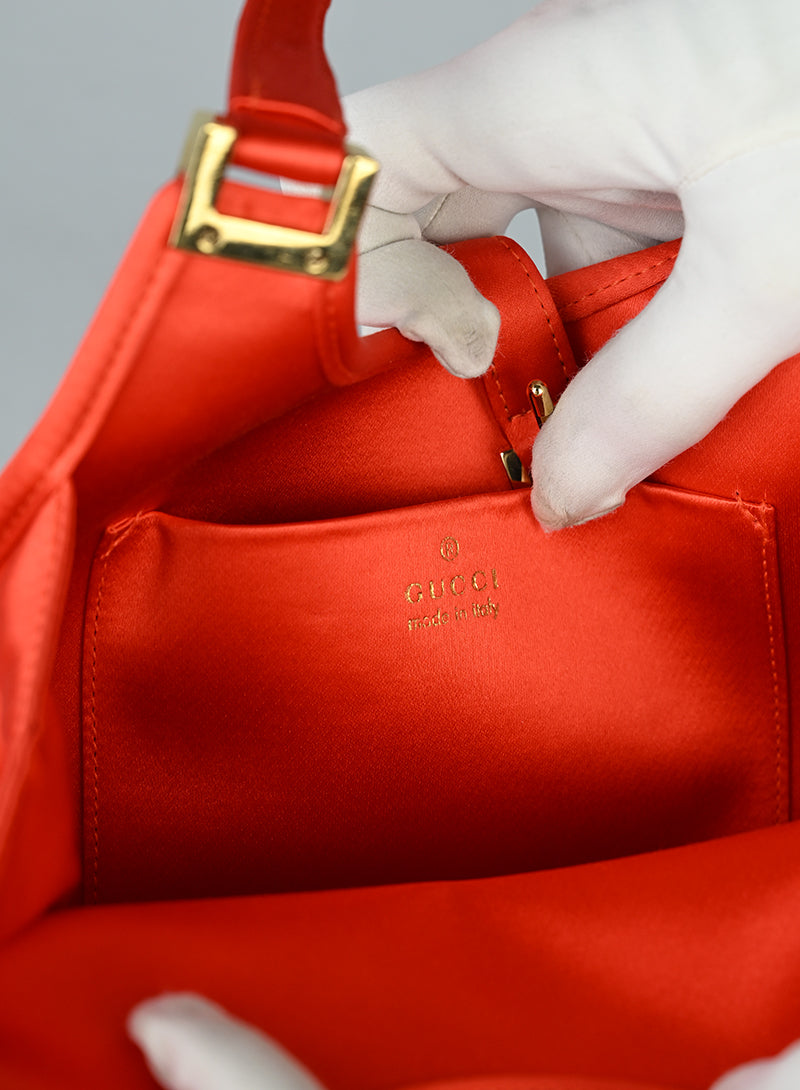 Gucci Mini Bardot Arancio Fluo