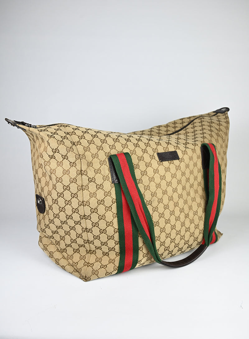 Gucci Borsone Tessuto GG Beige