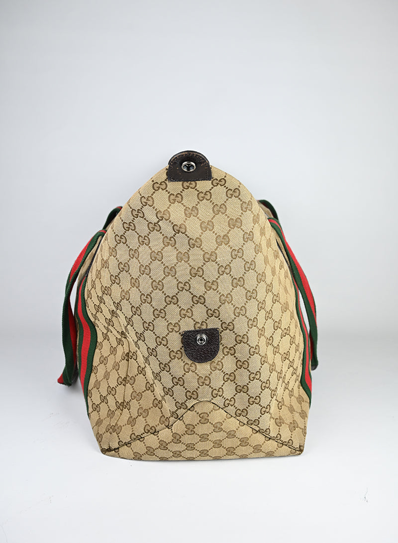 Gucci Borsone Tessuto GG Beige
