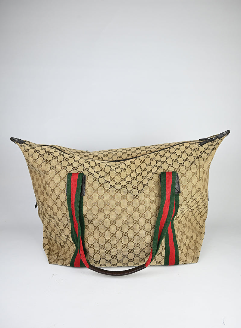 Gucci Borsone Tessuto GG Beige