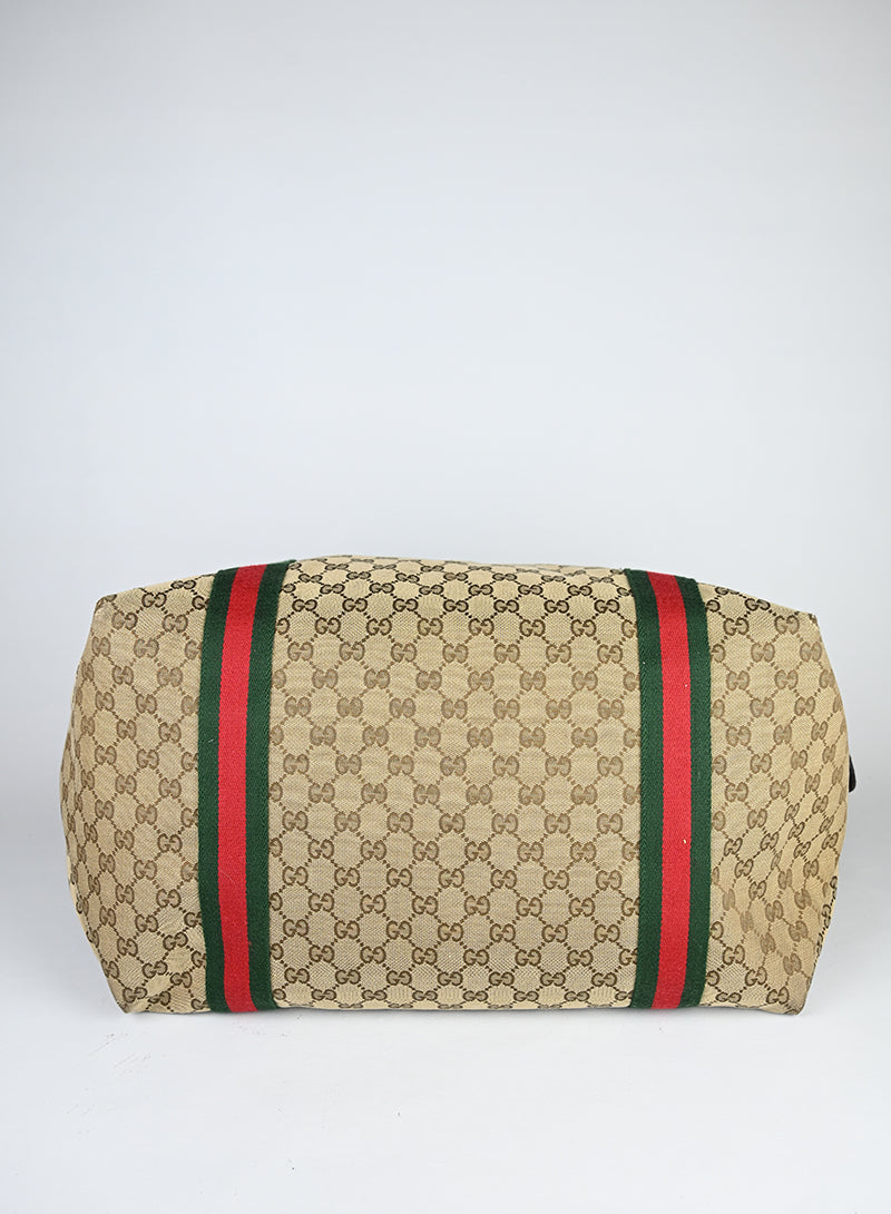 Gucci Borsone Tessuto GG Beige