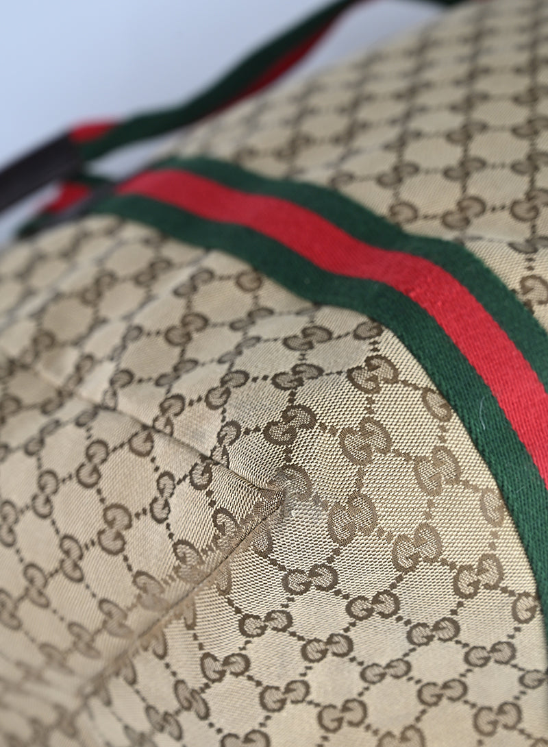 Gucci Borsone Tessuto GG Beige