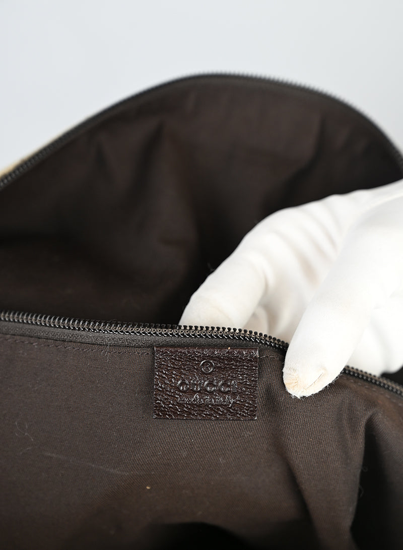 Gucci Borsone Tessuto GG Beige