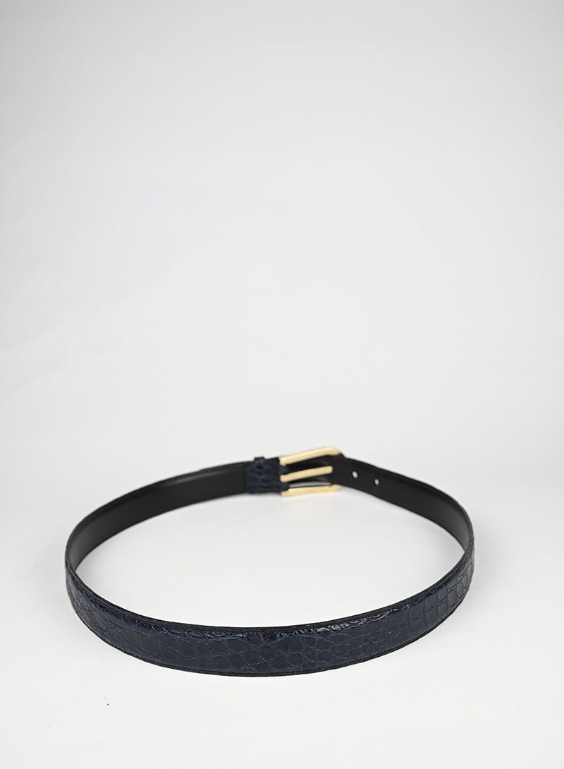 Gucci Cintura Cocco Blu