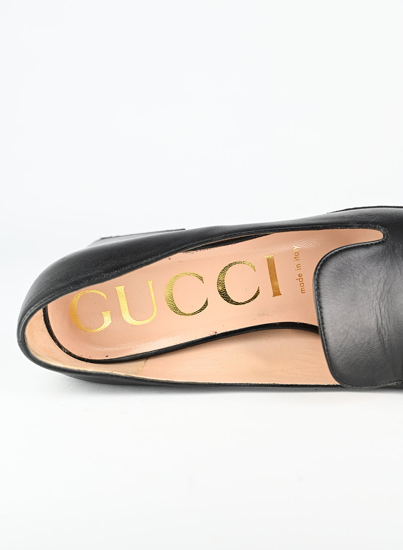 Gucci Décolléte nere Horsebit - N. 37