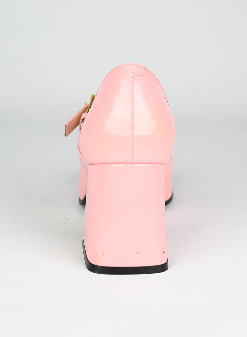 Gucci Sandali Mary Jane Horsebit rosa - N. 37 ½