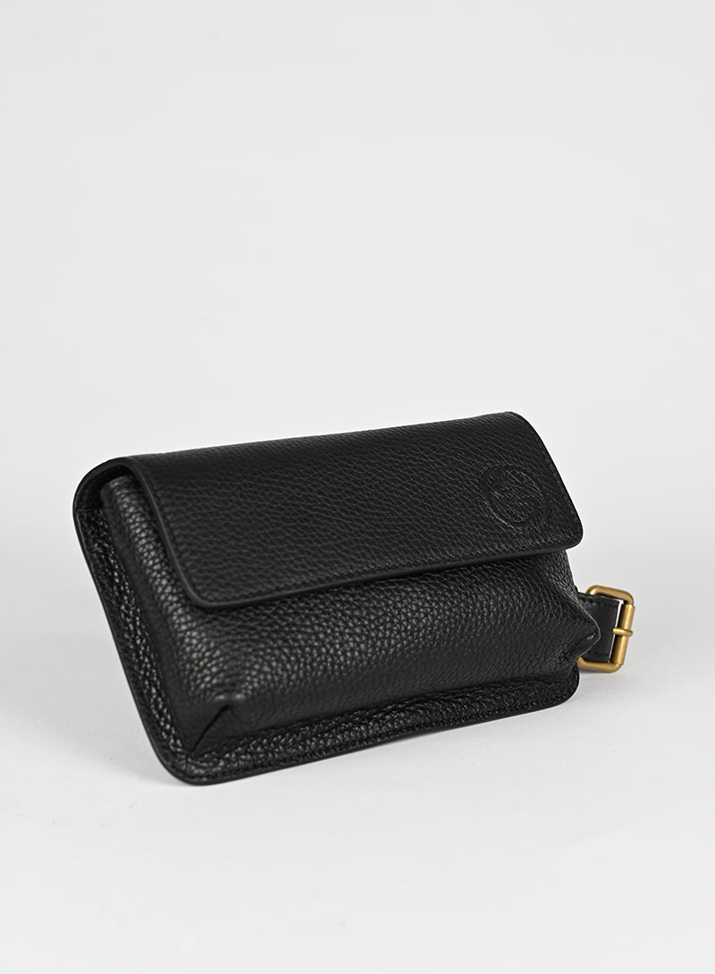 Gucci Marsupio in pelle nero