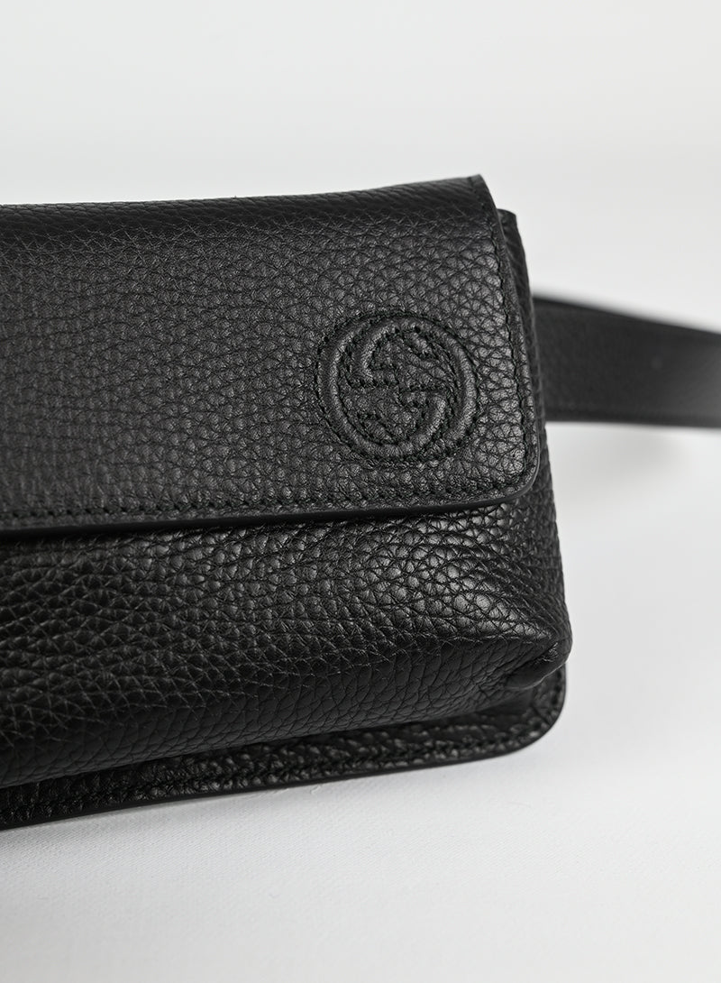 Gucci Marsupio in pelle nero