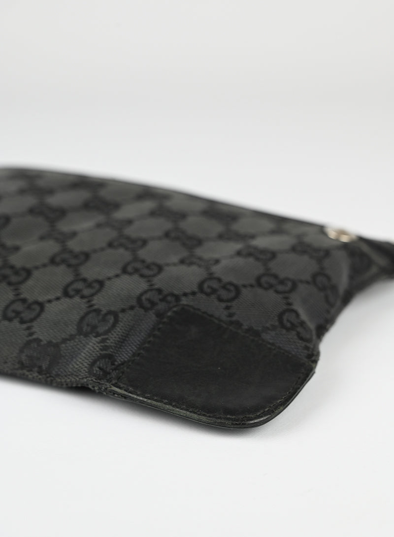 Gucci Pochette in tessuto Monogram nero