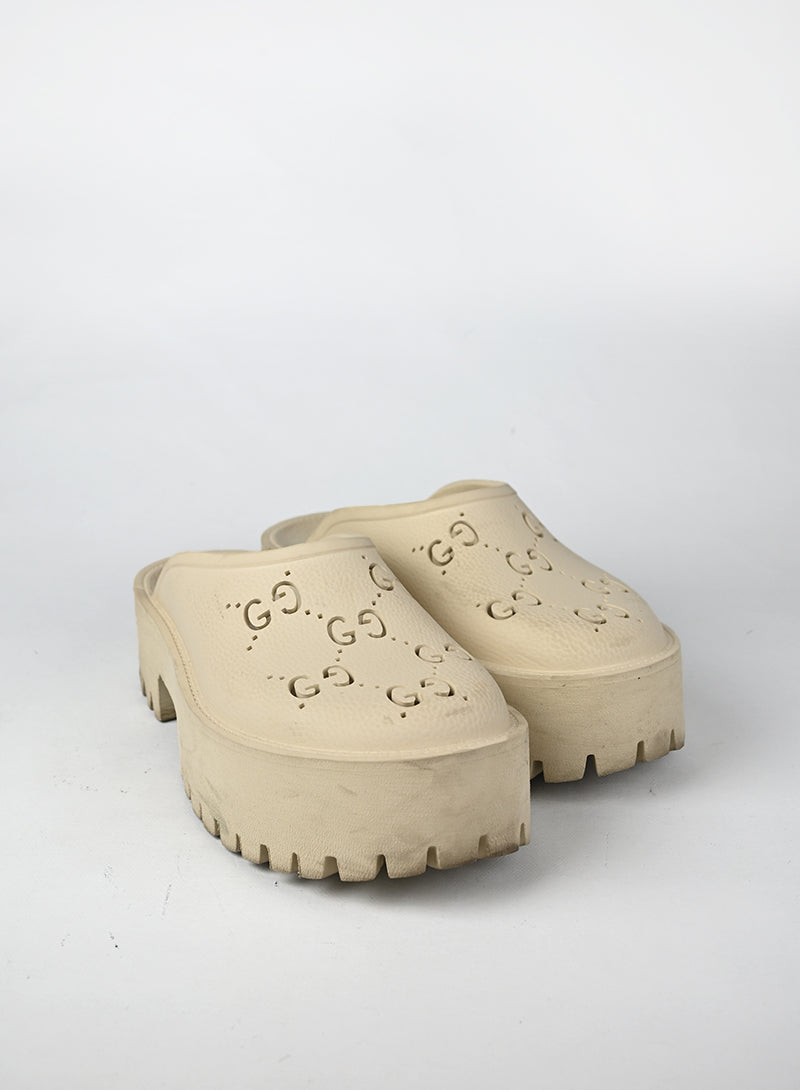 Gucci Sabot Ecrù - N. 39