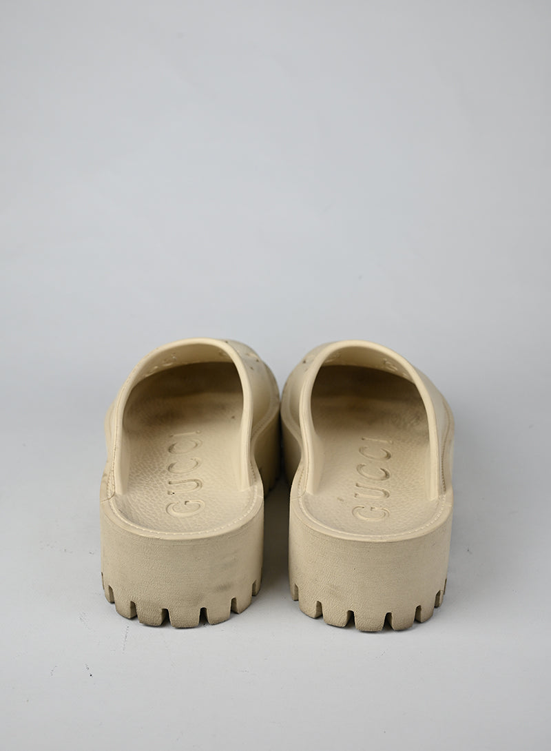 Gucci Sabot Ecrù - N. 39