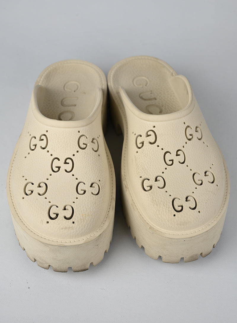 Gucci Sabot Ecrù - N. 39