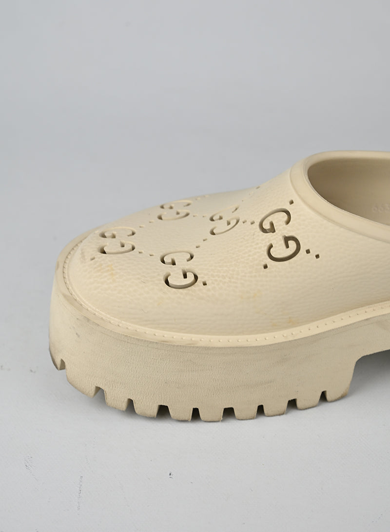 Gucci Sabot Ecrù - N. 39