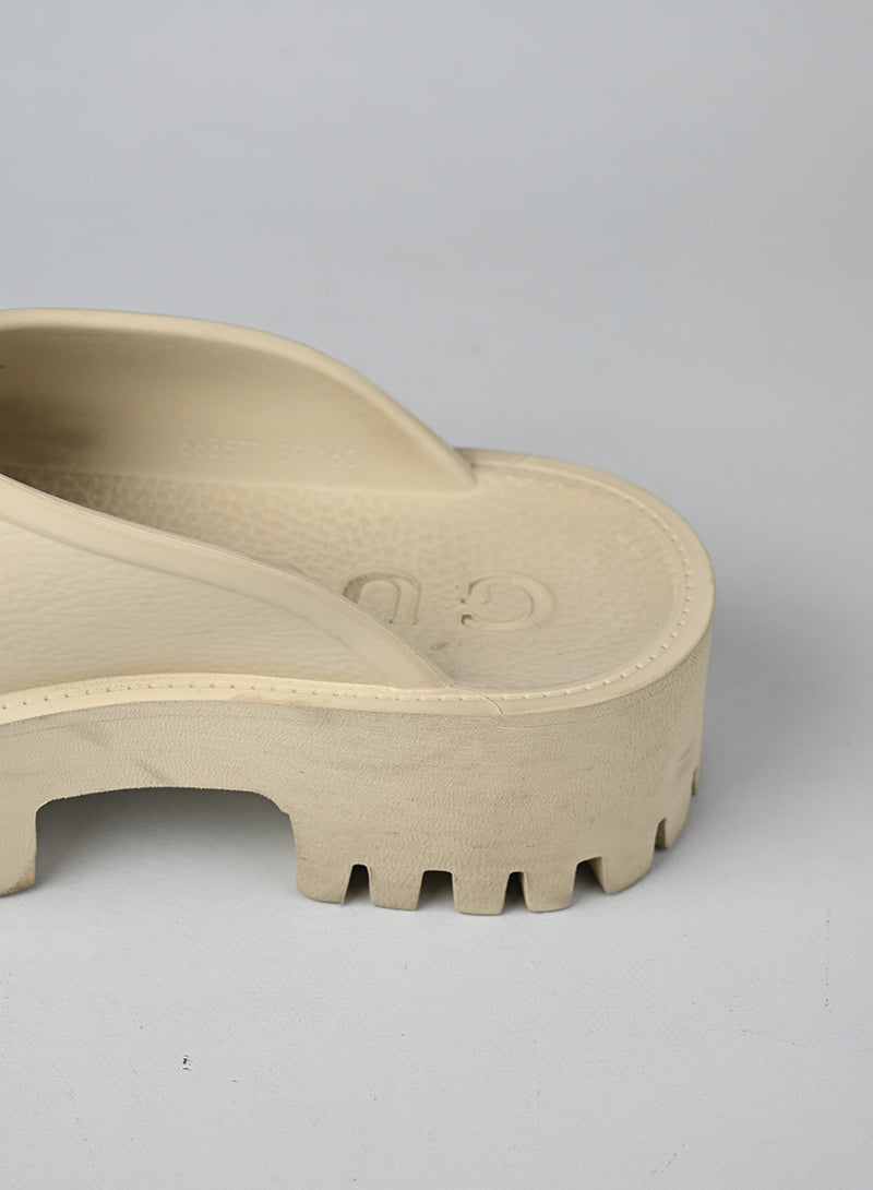 Gucci Sabot Ecrù - N. 39