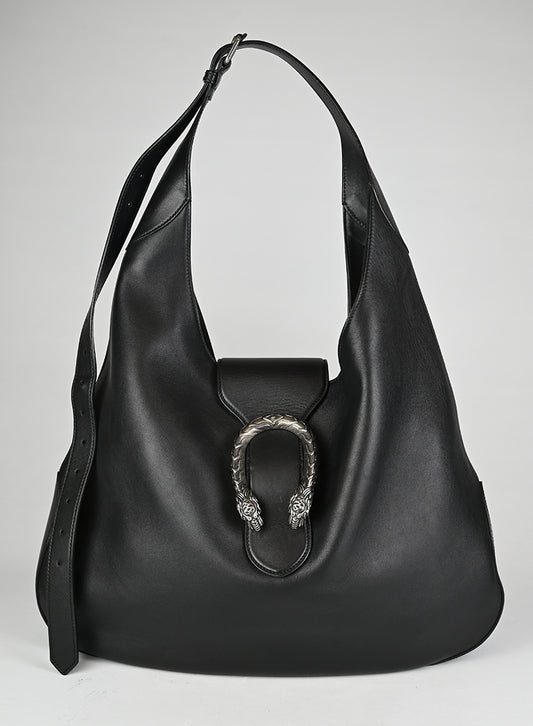 Gucci Maxi Hobo Dionysus Pelle Nera -  lesleyluxuryvintage
