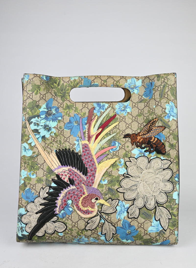 Gucci Borsa GG Monogram Supreme Blossom