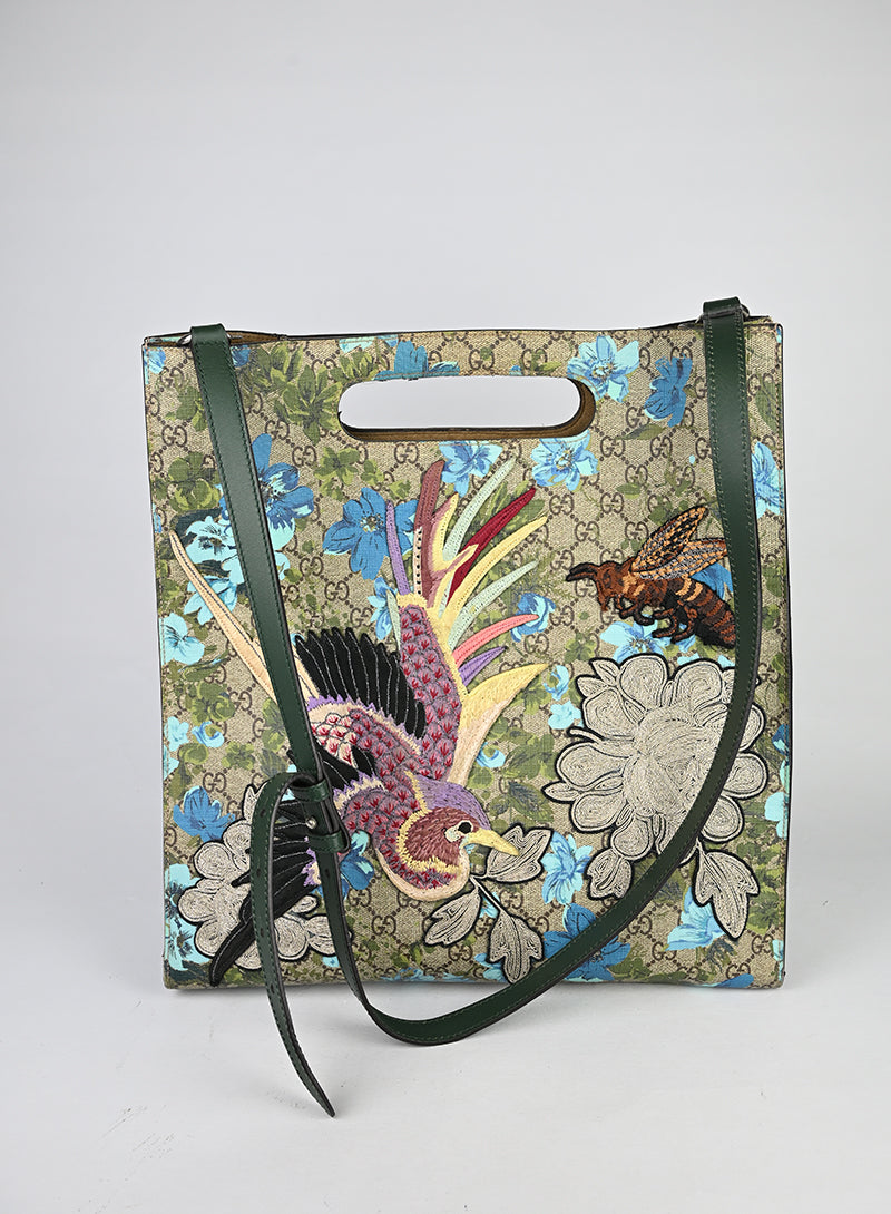 Gucci Borsa GG Monogram Supreme Blossom