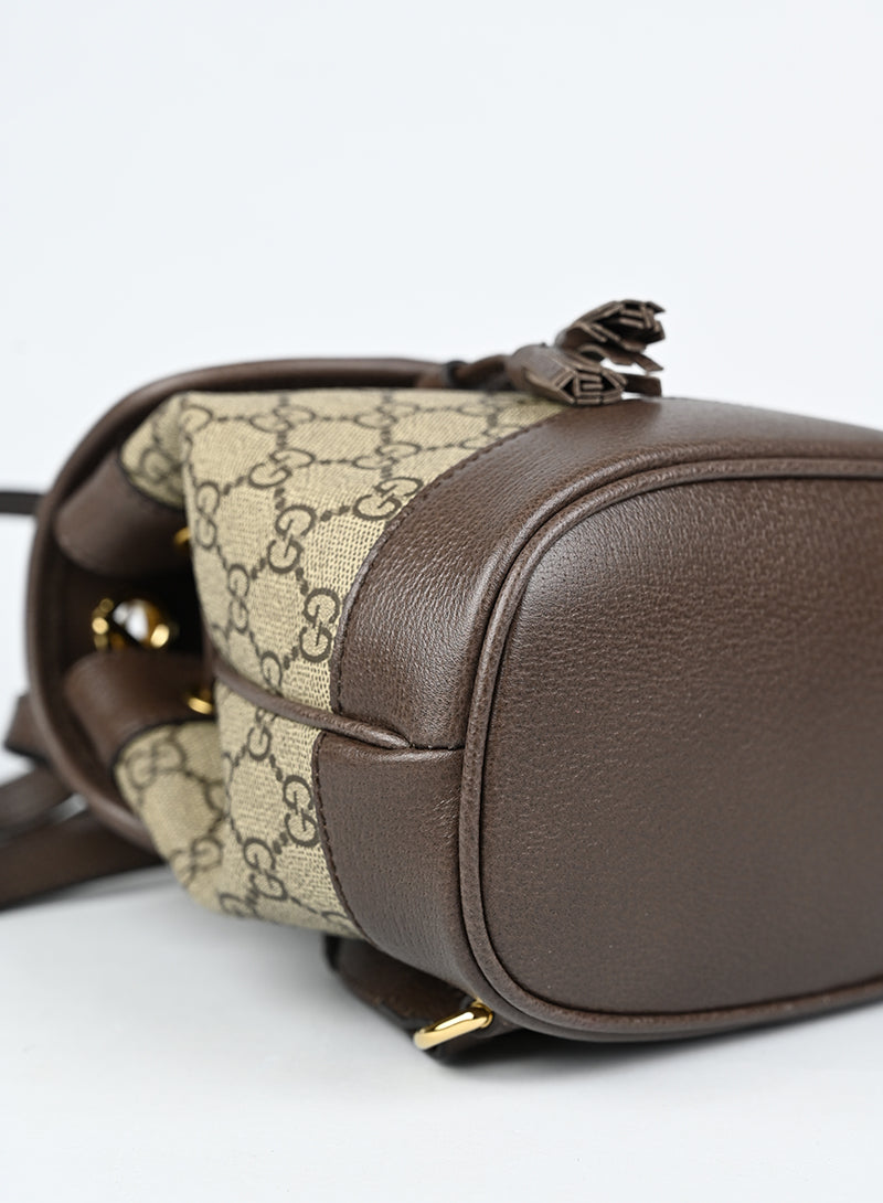 Gucci Zaino Ophidia in tela Monogram GG beige -  lesleyluxuryvintage