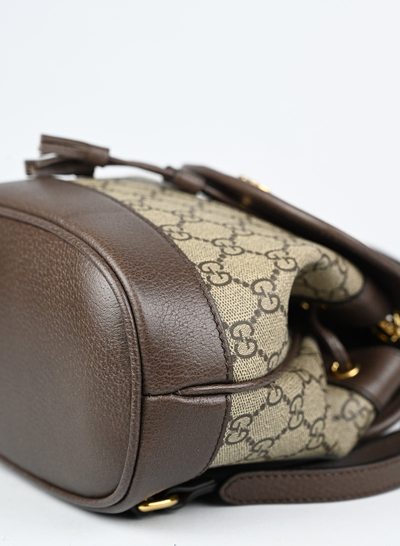Gucci Zaino Ophidia in tela Monogram GG beige -  lesleyluxuryvintage
