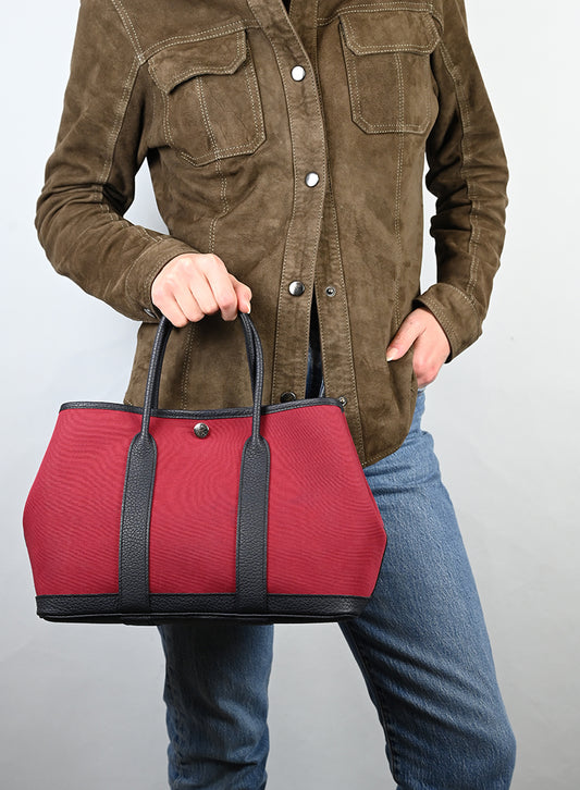 Hermès Borsa Garden Party 30 rossa