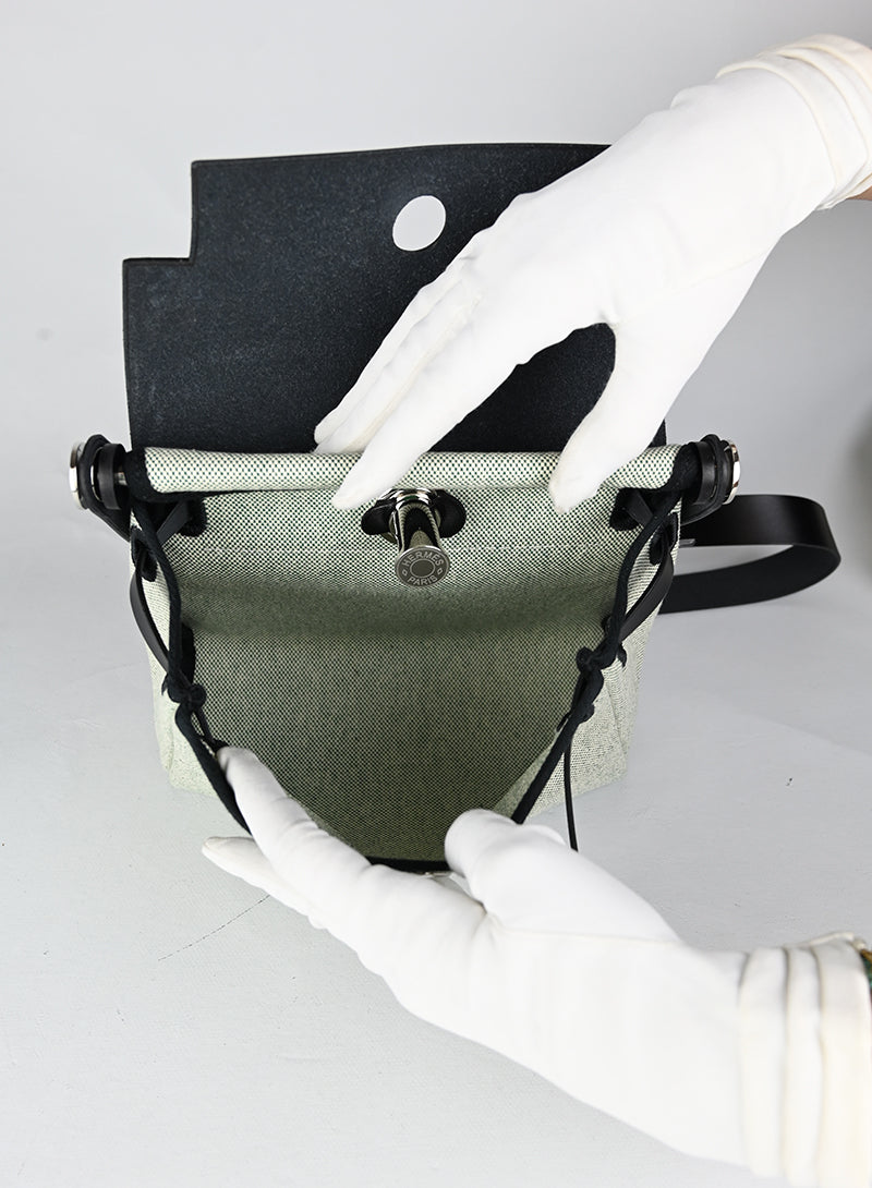 Hermès Borsa Herbag 20 in canvas