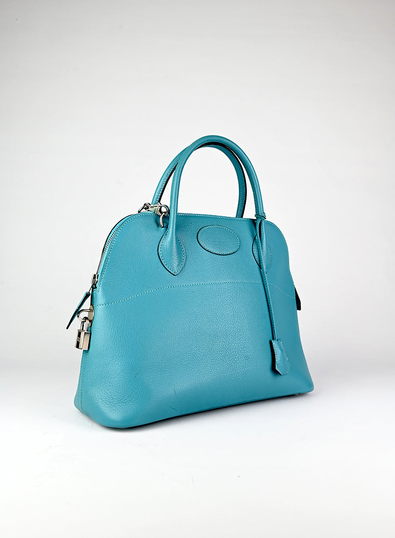 Hermès Borsa Bolide 31 azzurra