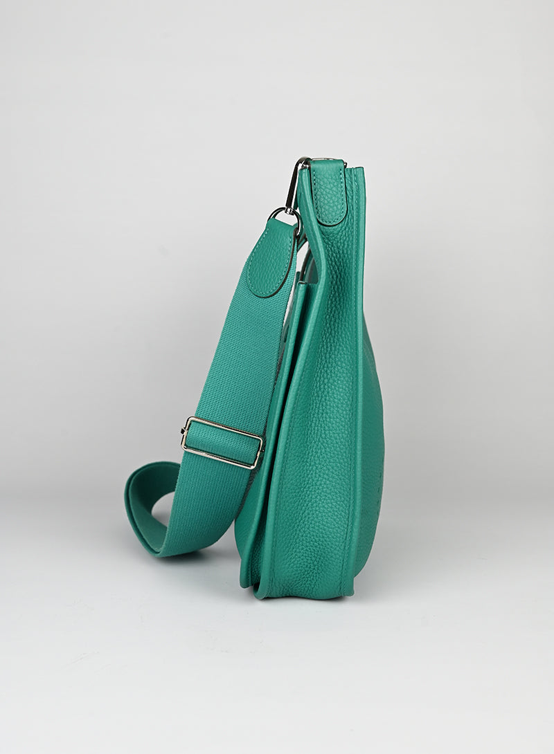 Hermès Borsa Evelyne 29 in pelle verde