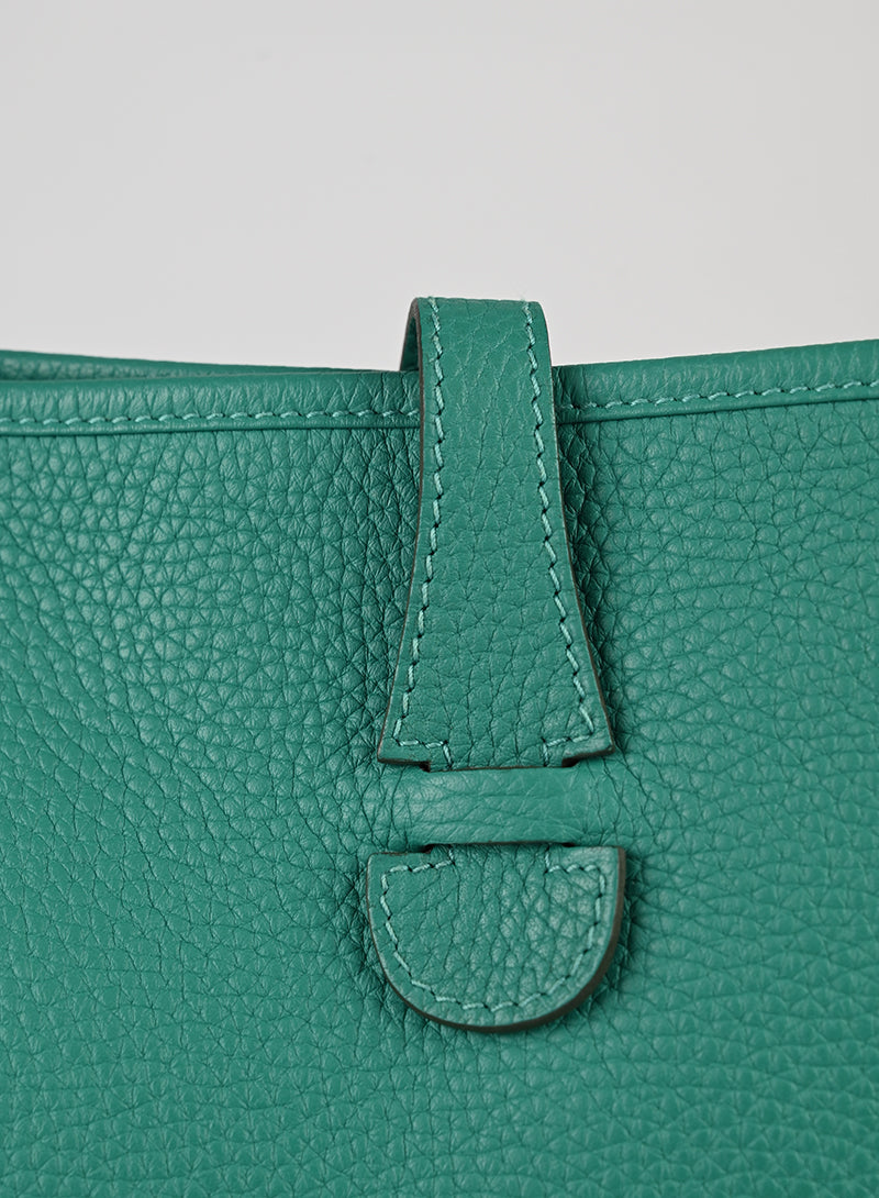 Hermès Borsa Evelyne 29 in pelle verde