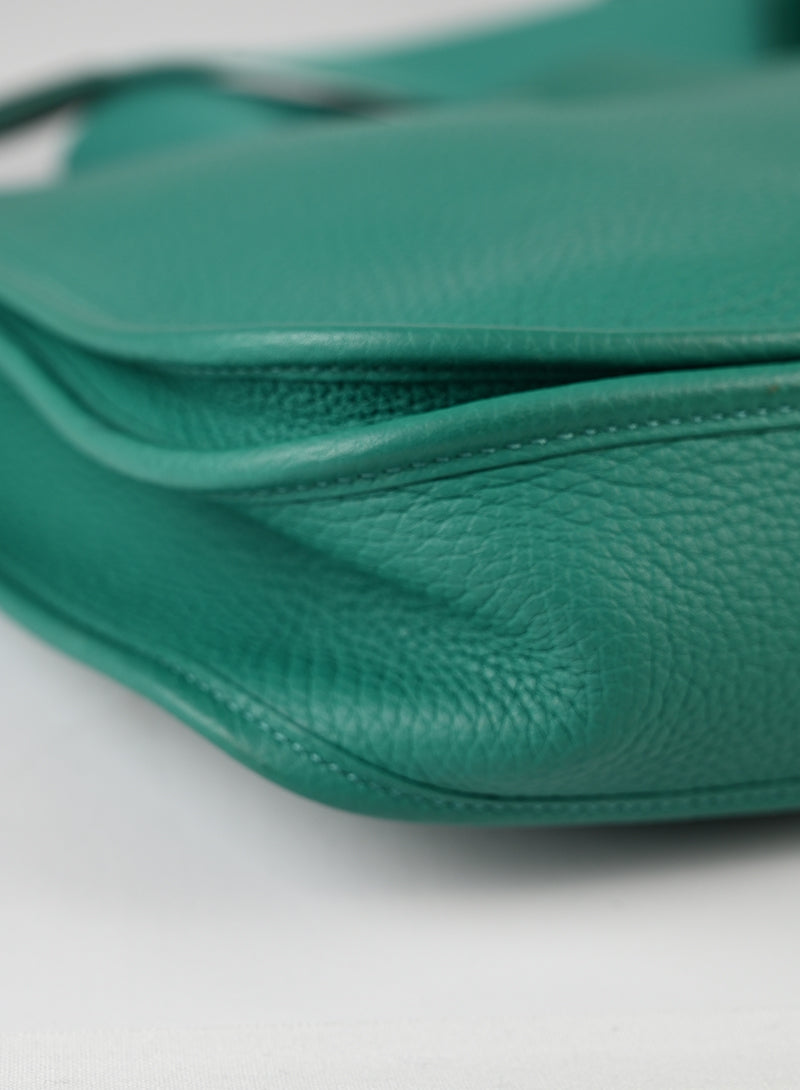 Hermès Borsa Evelyne 29 in pelle verde