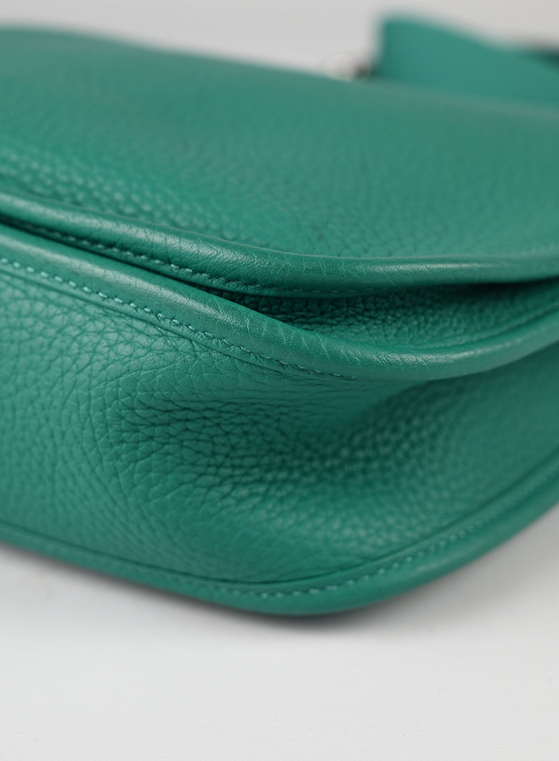 Hermès Borsa Evelyne 29 in pelle verde