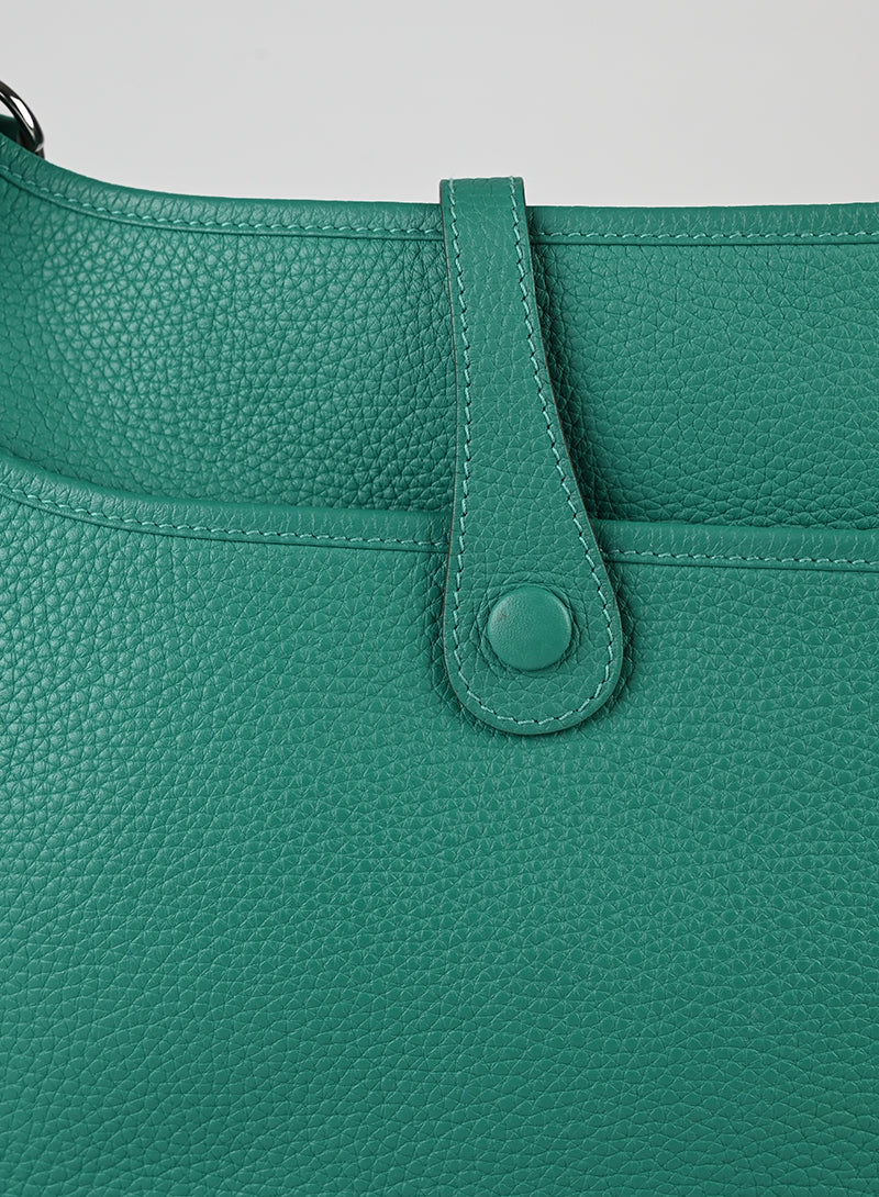 Hermès Borsa Evelyne 29 in pelle verde