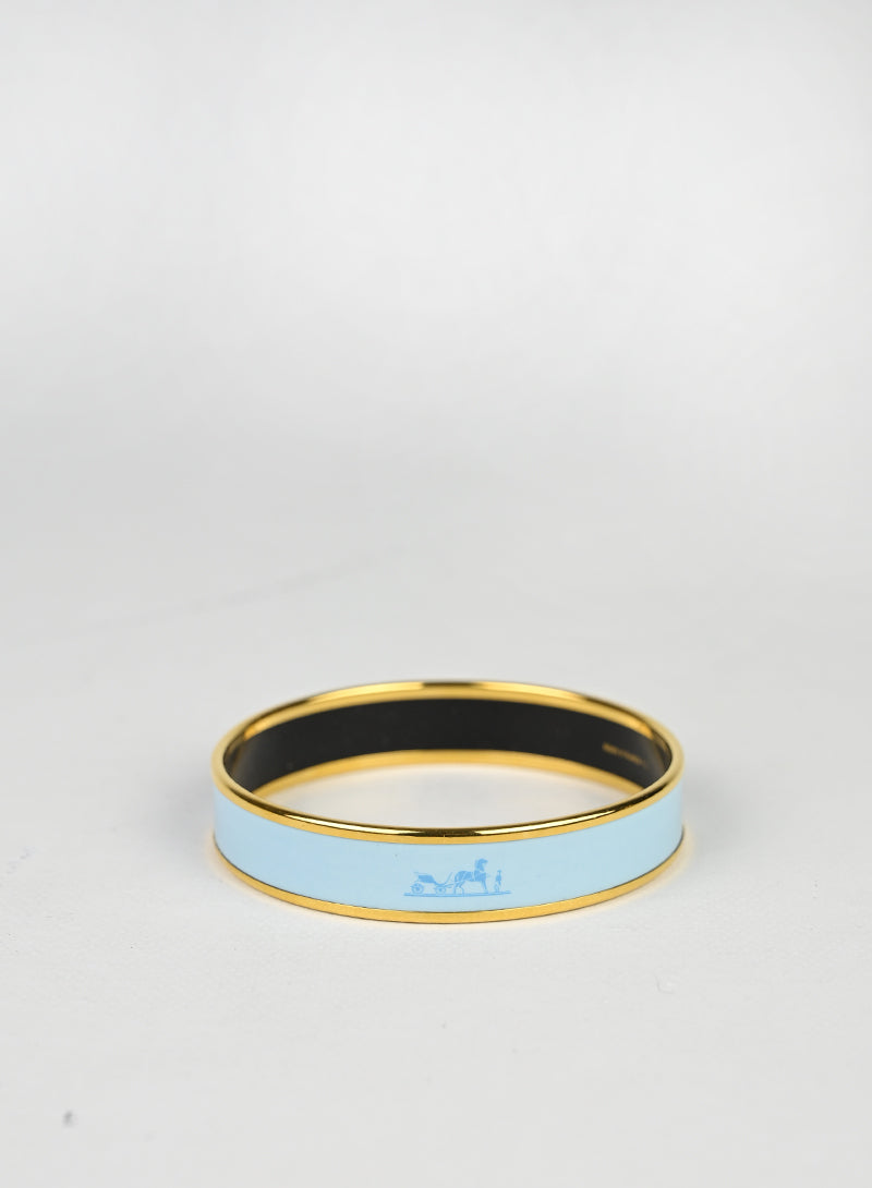 Hermès Bracciale Bangle Azzurro
