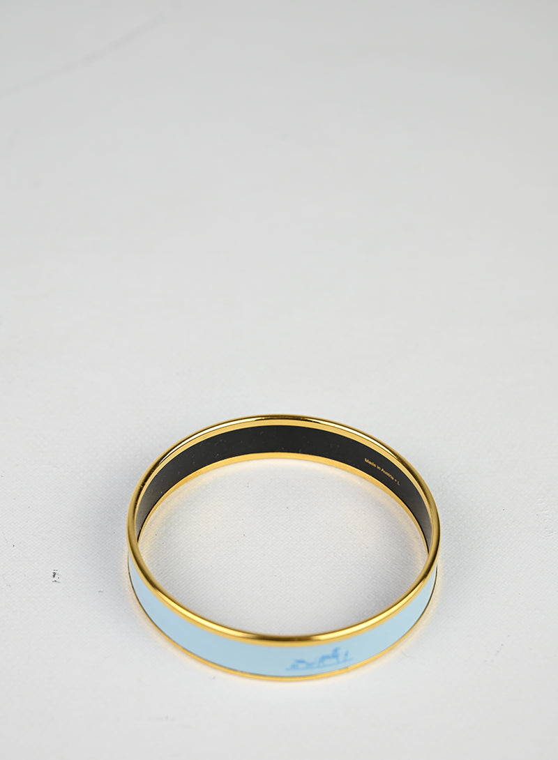 Hermès Bracciale Bangle Azzurro