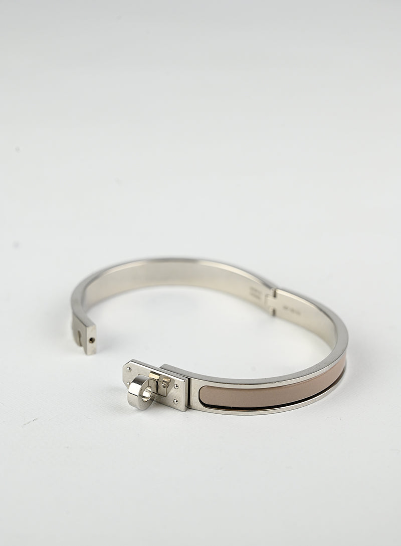 Hermès Bracciale Click Kelly mini beige