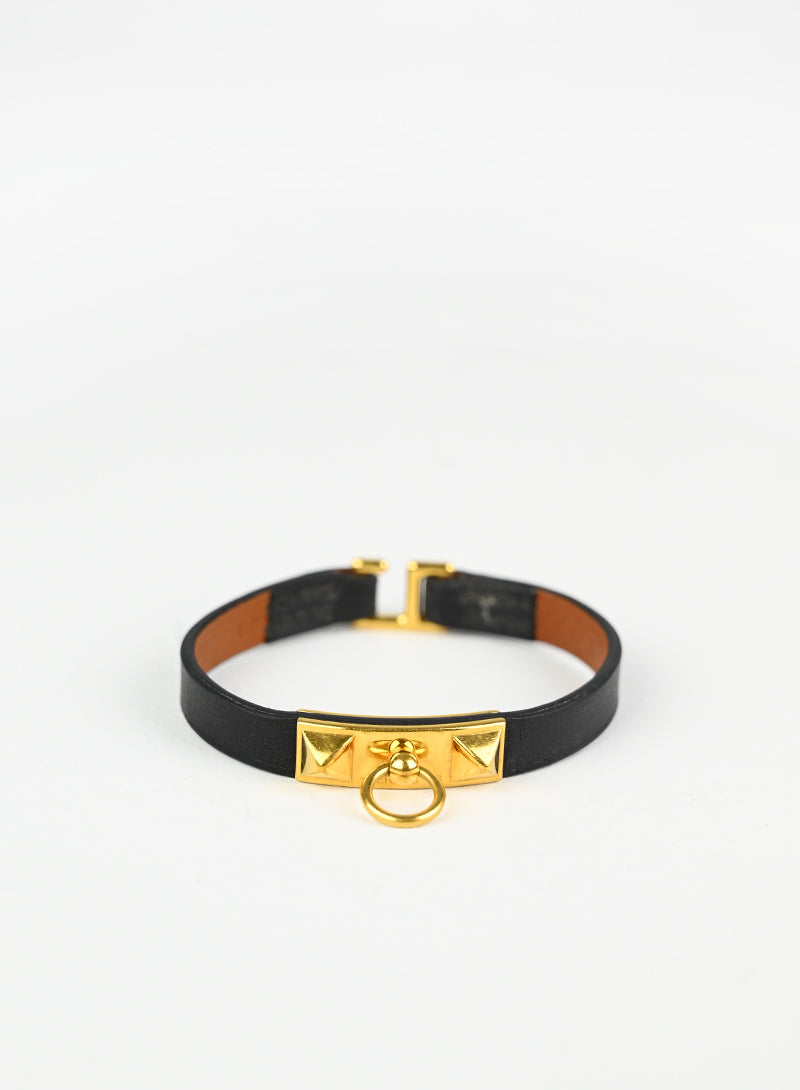 Hermès Bracciale Rivale mini nero