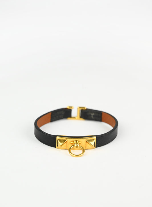 Hermès Bracciale Rivale mini nero