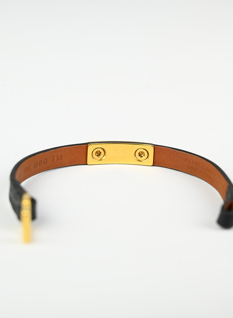 Hermès Bracciale Rivale mini nero