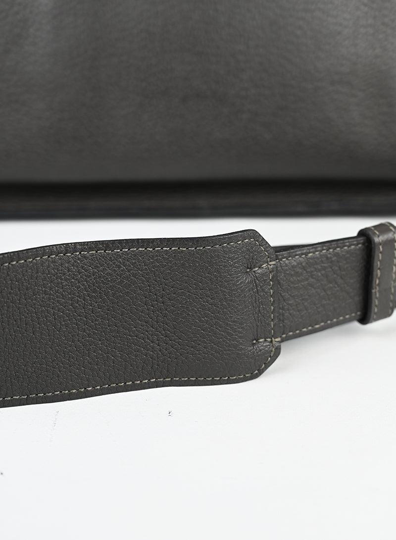 Hermès Borsa Jypsière 31 in pelle grigia -  lesleyluxuryvintage
